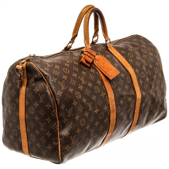 Pre-loved LV Keepall 55 Bandouliere Monogram - Picture 4 of 10